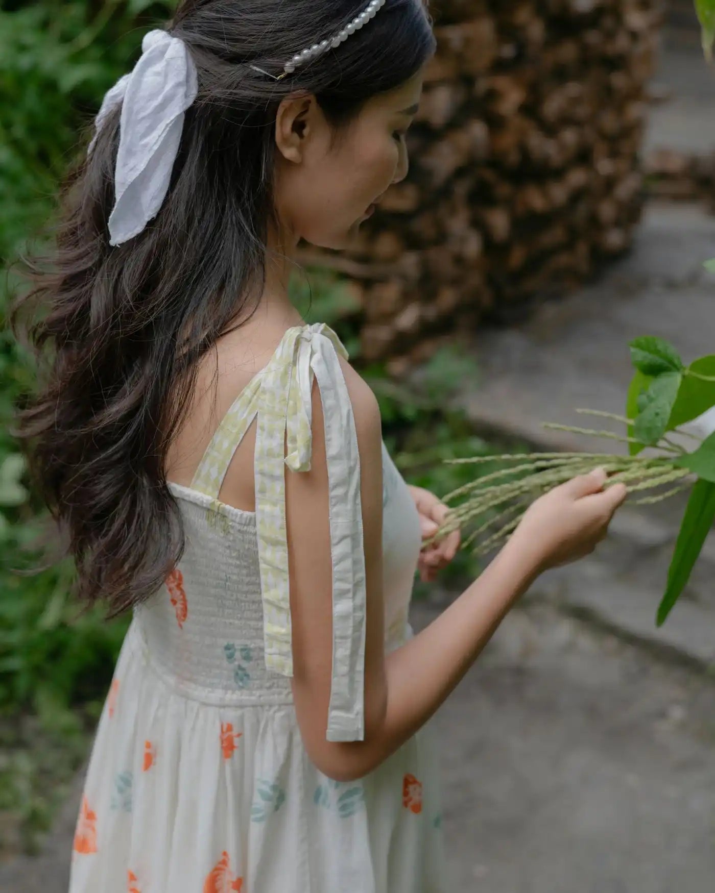 Orchid Whisper Tiered Dress