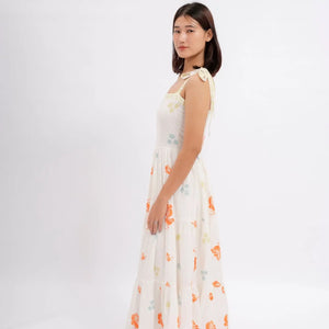 Orchid Whisper Tiered Dress