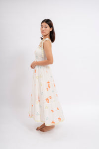 Orchid Whisper Tiered Dress